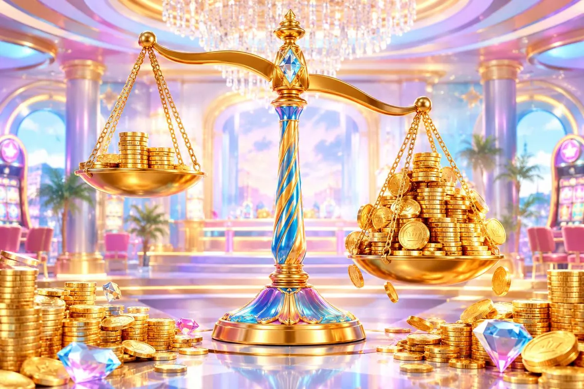 Ilustrasi golden casino — panduan papan peringkat Vio77