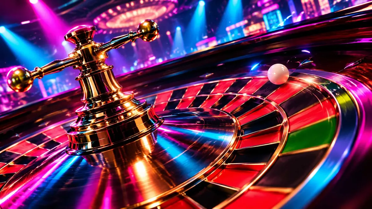Ilustrasi roulette table — panduan turnamen slot Vio77