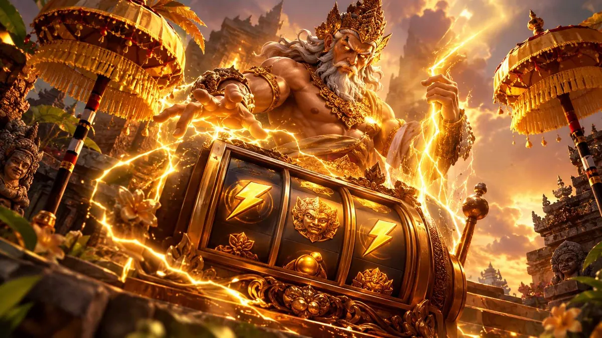 Ilustrasi slot machine and golden casino — panduan daftar vio77 Vio77