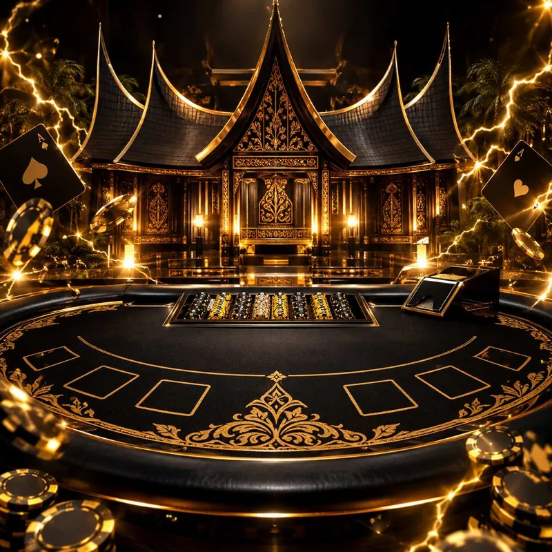 Blackjack table and casino dealer dalam konteks klaim spin gratis Vio77